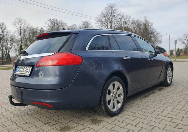 Opel Insignia cena 24900 przebieg: 238000, rok produkcji 2010 z Nidzica małe 781